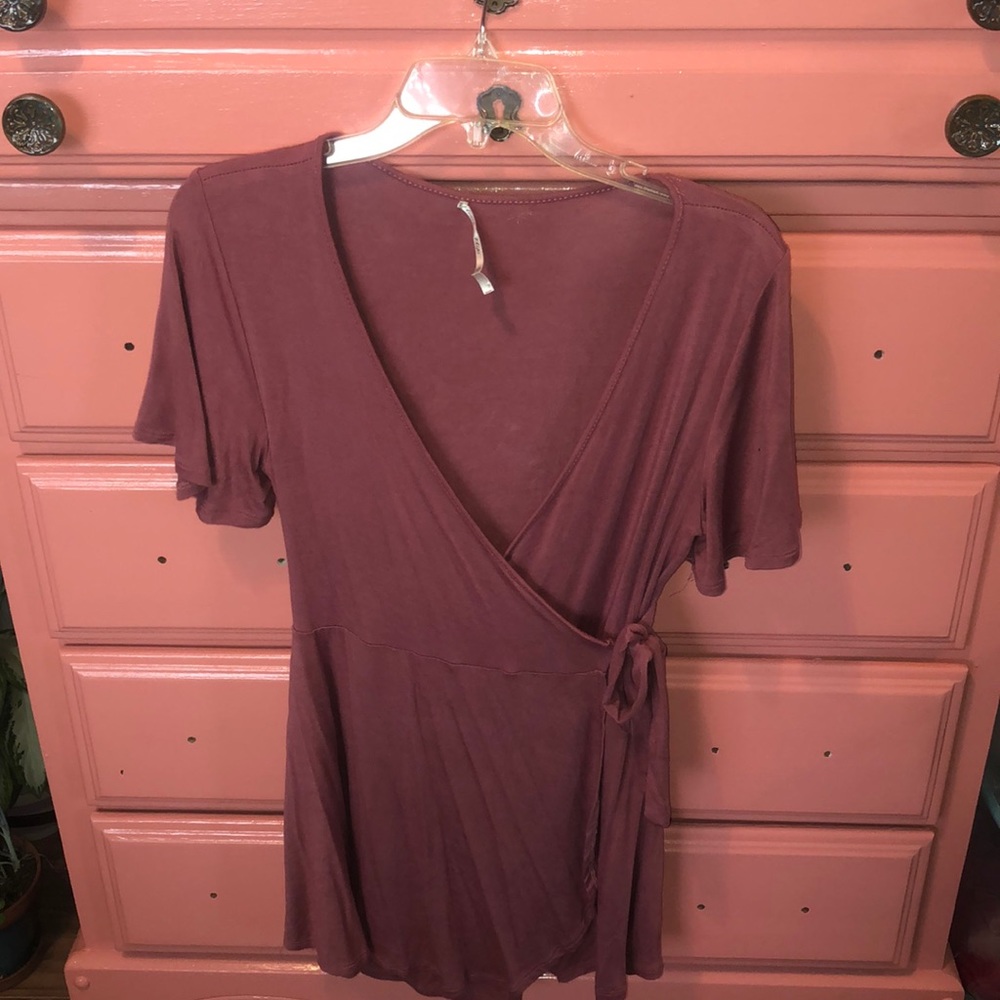 Tie blush pink romper!